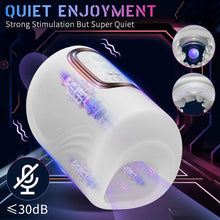 Charger l'image dans la galerie, Masturbateurs automatiques, stimulateurs de pénis, simulation de fellation avec 10 modes de va-et-vient et 10 modes de vibration