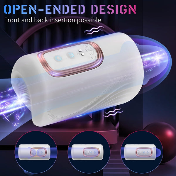 Masturbateurs automatiques, stimulateurs de pénis, simulation de fellation avec 10 modes de va-et-vient et 10 modes de vibration