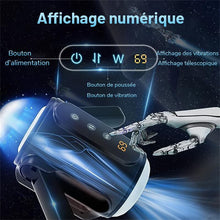 Charger l'image dans la galerie, Masturbateur automatique pour hommes avec deux poignées et des vibrations de stretch avec 9 fréquences