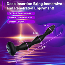 Charger l'image dans la galerie, E-Stim BDSM Butt Plug Anal Toys with 10 Vibration Modes &amp; 5 Electric Modes