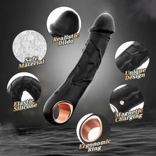 Charger l'image dans la galerie, Vibromasseur anal 2 en 1, gode, masseur de prostate et plug anal avec 10 modes de vibration