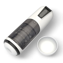 Charger l'image dans la galerie, White Vibe - Masturbateur masculin extensible et étanche à vibrations automatiques à 7 modes