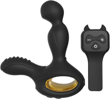 Charger l'image dans la galerie, Masseur Prostatique télécommandé Vibrant pour Homme - Vibromasseur sex toýs Masculin Stimulateur de Prostate, Point P, Plaisir Anal, Périnée: Silicone, Waterproof, Rechargeable