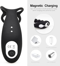 Charger l'image dans la galerie, Anale Stimulateur Masseur de électrique Prostâte Vibro Ànal Plug Vîbrant Sans Fil pour Homme Sëx toyspour pour Femme 10 Mode Télescopiques 10 Modes de Vibration 100% Étanche Silencieux va et vién