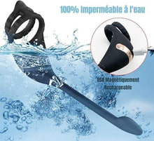 Charger l'image dans la galerie, Sex Toys Plug Anal 3 EN 1 Anals Vibromasseurs Masseurs Télécommande à Anneau de Prostate Vibrant, gode Vibrateur Vîbrant 9 modes Plug Sex Toy, Cockringe Homme Sextoy Vibromasseur vibrant Pour Couple