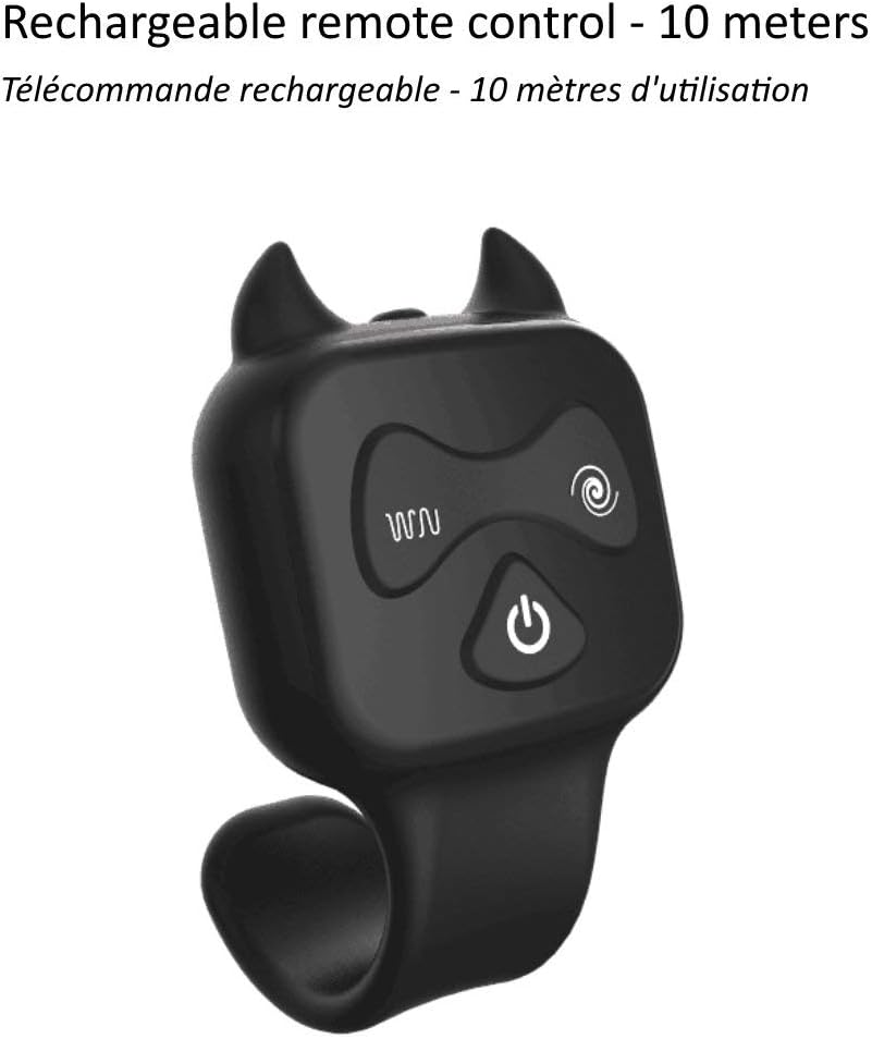 Masseur Prostatique télécommandé Vibrant pour Homme - Vibromasseur sex toýs Masculin Stimulateur de Prostate, Point P, Plaisir Anal, Périnée: Silicone, Waterproof, Rechargeable