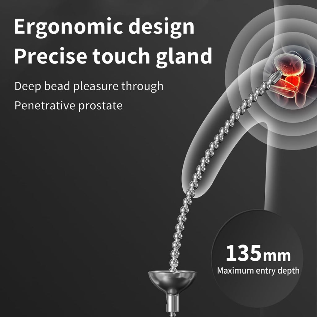 Kit de dilatateur urétral électrique avec anneau pénien et sonde de stimulation, 8 modes