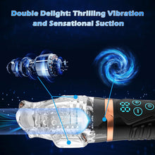 Charger l'image dans la galerie, Automatic Masturbator Penis Trainer Vibrator Stroker with 10 Powerful Vibrating Modes