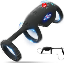 Charger l'image dans la galerie, Anneau pénien vibrant, anneaux péniens - Jouet sexuel pour couples - Taille réglable - Jouet sexuel - Modes de vibration pour anneau pénien de longue durée - Jouet sexuel pour les hommes