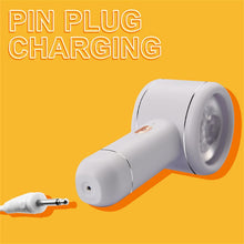 Charger l'image dans la galerie, Sumeber Masturbateurs Masculins Électrique Mains Libres, Masturbâteur Homme Automatiques Avec Vibration Et Fonction Télescopique, Oral Érotique Vaginette Sex Toys pour Sexuels pour Hommes Blanc