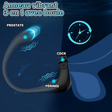 Charger l'image dans la galerie, Plug Anal Vibromasseur Sex Toys - Anneau Penien Gode Homme pour Gay Toýs Femme Couple Plaisir Sextoy avec App et 10 Modes de Vibration, Anneaux Vibrant Pénis Sextoyse Sex Masculins Anals Plugs Anus