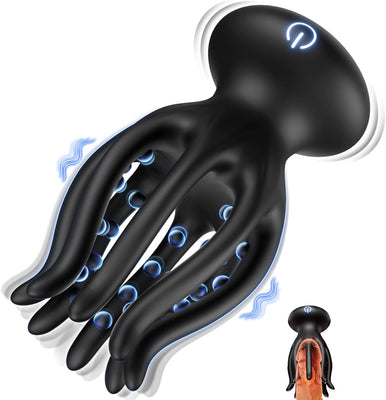 Masturbation pour hommes Vibromasseur pour pénis Stimulation du gland, 10 modes de jouets sexuels pour les couples d'hommes Masturbateurs extrêmes, vibromasseur pour gland Jouets sexuels pour hommes Solo Vibromasseurs de poche Muschi