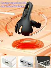 Charger l'image dans la galerie, Anneaux vibrants pour pénis en silicone extrême, anneaux vibrants avec testicules, anneaux vibrants pour hommes avec 10 modes de vibration, jouets sexuels pour la stimulation masculine