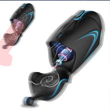 Charger l'image dans la galerie, Vibromasseurs Homme, Automatique Masturbateurs Masculins avec 10 Vibrations, Sexes Plaisir Homme Réaliste, Stimulation du Pénis， Masturbateur Electrique, Jouet Sexuel