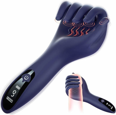 Sex Toýs Homme Masturbateurs Masculins - Sex Toys Vibromasseur Homme Masturbâteur Homme Mains Libres avec 9 Modes de Vibration