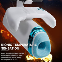 Charger l'image dans la galerie, Masturbateurs Masculin, Masturbâteur Homme Mains Libres avec 10 modes de vibrations télescopiques, Masturbateur Automatique Sextoys Homme Orale Erotique