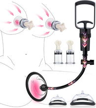 Charger l'image dans la galerie, Pompe Vaginale et Tétonnière, Jouet Intime avec Ventouses Clitoridiennes – Pompe Teton, Stimulateur Clitoridien à Succion et Suceurs de Clitoris pour Femme/Couple, Sextoy BDSM Puissant