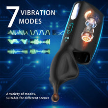 Charger l'image dans la galerie, Vibromasseurs Homme, Automatique Masturbateurs Masculins avec 10 Vibrations, Sexes Plaisir Homme Réaliste, Stimulation du Pénis， Masturbateur Electrique, Jouet Sexuel