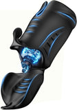 Vibromasseur Penis Electrique 3 en 1 avec 10 Modes de Vibration, Les derniers moteurs doubles et de nombreuses options d’exercice