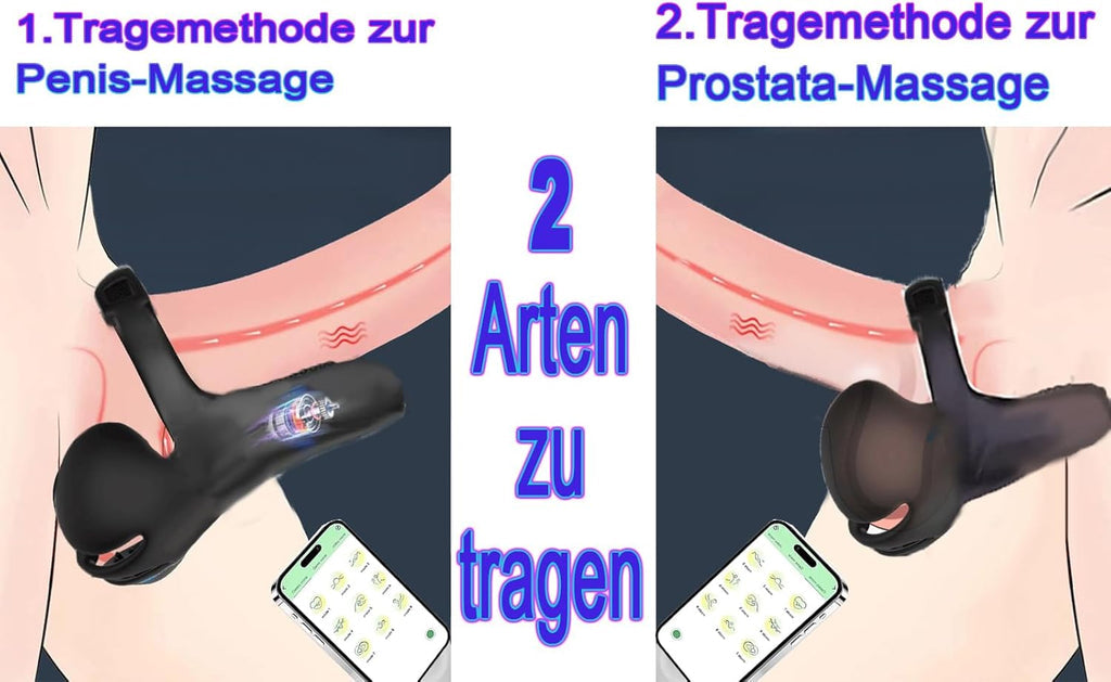 Anneaux vibrants pour pénis en silicone extrême, anneaux vibrants avec testicules, anneaux vibrants pour hommes avec 10 modes de vibration, jouets sexuels pour la stimulation masculine