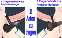 Charger l'image dans la galerie, Anneaux vibrants pour pénis en silicone extrême, anneaux vibrants avec testicules, anneaux vibrants pour hommes avec 10 modes de vibration, jouets sexuels pour la stimulation masculine