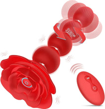Charger l'image dans la galerie, Plug anal anal Vibromasseur godemichet Anal rotatif à 360 degrés, avec 10 modes rotatifs et vibrants, en forme de Machine sexuelle, perles anales, jouets sexuels Pour pour femmes et hommes