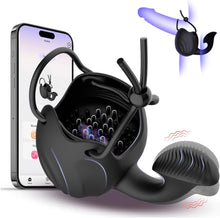 Charger l'image dans la galerie, Sex Toýs Homme Vibromasseur Masseurs de Prostate Anal Plug Anneau Pénien Retardateur 10 Mode Entraînement du Gland éjaculation Retardée Stimulateur Testiculaire Convient aux Hommes et aux Femmes