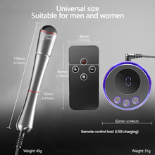 Charger l'image dans la galerie, Metal Electric Shock Butt Plug Anal Toy with 9 Modes &amp; 15 Levels of Intensity