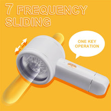 Charger l'image dans la galerie, Sumeber Masturbateurs Masculins Électrique Mains Libres, Masturbâteur Homme Automatiques Avec Vibration Et Fonction Télescopique, Oral Érotique Vaginette Sex Toys pour Sexuels pour Hommes Blanc