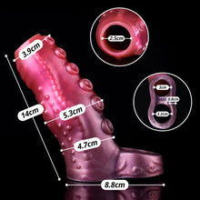 Charger l'image dans la galerie, Gaines pour Pénis Tentacule, Manchon Penis Ouvert avec Anneau Testiculaire, Agrandisseur de Pénis Réutilisable, Retardateur Éjaculation, Sex Toýs Homme pour Couple Plaisir