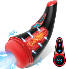 Charger l'image dans la galerie, Masturbeuse Homme Sex Toys, Masturbateurs Masculins avec 9 Succion et 9 Vibration, Masturbateur Automatique 3D Vaginette Ultra Réaliste, Écran LCD Sextoy Homme Sex Toýs Homme Suceur Sextoys