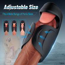 Charger l'image dans la galerie, Explorer - Licking Vibrating Adjustable Male Glans Trainer