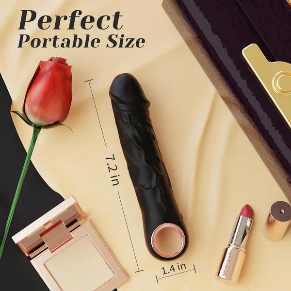 Vibromasseur anal 2 en 1, gode, masseur de prostate et plug anal avec 10 modes de vibration