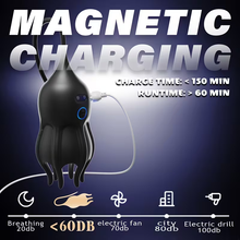 Charger l'image dans la galerie, Vibromasseur électrique pour le pénis avec stimulateur de gland, sonde urétrale et 10 modes de vibration