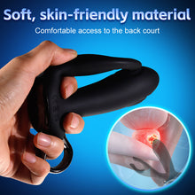 Charger l'image dans la galerie, Masseur de prostate avec fonction de vibration et de tapotement
