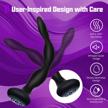 Charger l'image dans la galerie, E-Stim BDSM Butt Plug Anal Toys with 10 Vibration Modes &amp; 5 Electric Modes