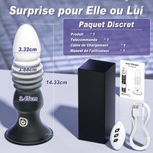 Charger l'image dans la galerie, Sex Toys Plug Anal Vibromasseur - Sex Toýs Homme Stimulateur Prostate Plugs Anals Femme Débutante Gode avec 7 Vibration 7 Poussée, Plug Anus Vibrant Gay Sextoyse Couple Plaisir avec Telecommande APP