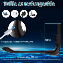 Charger l'image dans la galerie, Plug Anal Vibromasseur Sex Toys - Anneau Penien Gode Homme pour Gay Toýs Femme Couple Plaisir Sextoy avec App et 10 Modes de Vibration, Anneaux Vibrant Pénis Sextoyse Sex Masculins Anals Plugs Anus