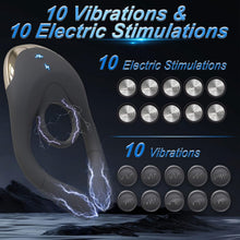 Charger l'image dans la galerie, Anneau Vibrant Pénis avec Modes de Vibration,Penisse Silicone Sex Toyspour pour Couple Jouet Sexuelle Adulte Cockrîng Homme Anneau Pénis Pénien Sextoye Anneaux debutante