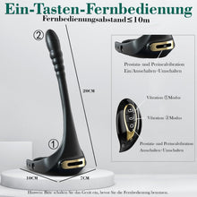Charger l'image dans la galerie, Anneaux de pénis vibrant stimulation de la prostate, 10 modes de vibration et deux moteurs puissants, En silicone innovant avec un design ajustable