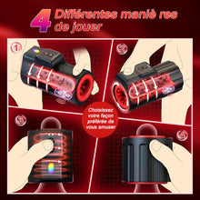 Charger l'image dans la galerie, Sex Toýs Homme Automatique Masturbateur Masculins - Sex Toys Masturbâteur Homme Mains Libres Sextoy Masturbeuse Jouet Adult Sextoyse avec 10 Modes de rotation et Vibration, Sexes Vagin Plaisir Objet