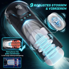 Charger l'image dans la galerie, Masturbateurs Masculins 9 Sucer Pousser et Vibromasseurs, 3D Vaginette Ultra Réaliste Masturbâteur Homme Mains Libres, APP Sex Toýs Homme Pompes à Pénis Masturbeuse Masculin Sextoy