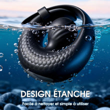 Charger l'image dans la galerie, Cock Ring Vibromasseurs Sextoy Homme avec 10 Vibrations, Anneau Penien - Anneau Homme Réglable APP Anneau Vibrant Pénis Clitoridienne Jouet Sexualité Couple