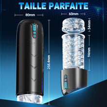 Charger l'image dans la galerie, Masturbeuse Homme Sex Toys, Masturbateurs Masculins Mains Libres avec 7 Modes d'aspiration et 7 Modes de Rotation, Masturbateur Automatique Vaginette Ultra Réaliste Sextoyse Homme Sex Manuels