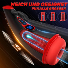 Charger l'image dans la galerie, Masturbeuse Homme Sex Toys, Masturbateurs Masculins avec 9 Succion et 9 Vibration, Masturbateur Automatique 3D Vaginette Ultra Réaliste, Écran LCD Sextoy Homme Sex Toýs Homme Suceur Sextoys