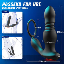 Charger l'image dans la galerie, Sex Toys Anals Vibromasseurs, 3 EN 1 Masseurs de Prostate Vibrant Plug Anal Sextoy Homme Sex Stimulateur Gode Sex Toys avec Anneau Vibrant, AI-Chat APP Télécommandé Sex Toýs Jouet Sexualité Couple