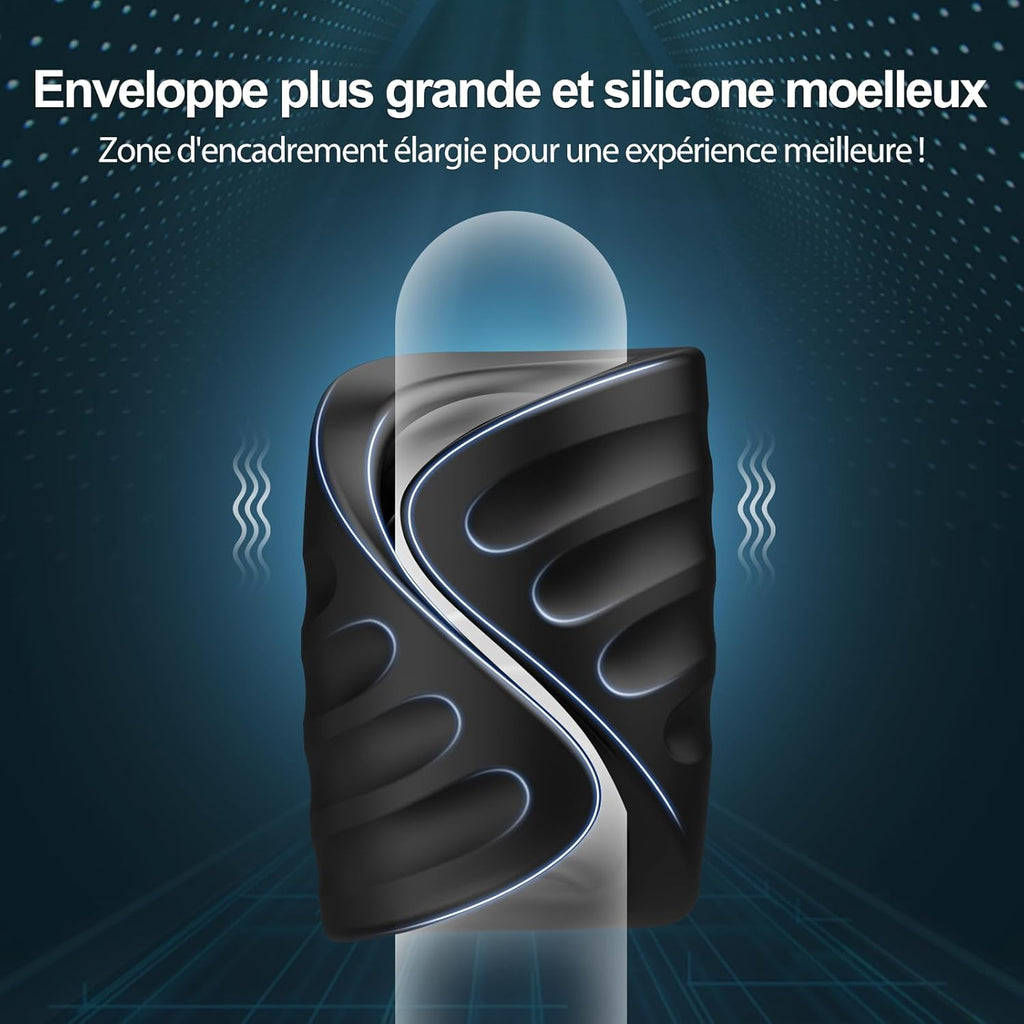 Masturbateurs Masculins Masturbâteur Homme Mains Libres avec 9 Vibrations & Contrôle APP, Masturbateur Masturbeuse Homme Sexmasturbâteur Sex toys Vaginette Automatique Sextoy Couple