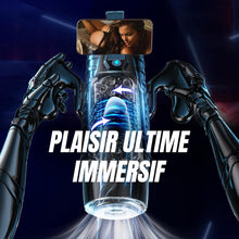 Charger l'image dans la galerie, Masturbateurs Masculins Sex Toys avec 7 Modes Télescopiques et Rotations, Masturbateur Homme avec Poignée, Support pour Téléphone et Base à Ventouse Contrôle par Application Sex Toýs Homme