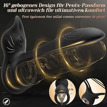 Charger l'image dans la galerie, Anneau Penien - Anneau Homme Vibrant Sex Toýs Couple Homme, 10 Modes Sextoyse Homme Sex Toys, Anneaux de Pénis Sextoyse Couple Plaisir, Sex Toyspour Pour Homme, Anneau Vibrant Pénis Clitoridienne