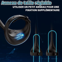 Charger l'image dans la galerie, Plug Anal Vibromasseur Sex Toys - Anneau Penien Gode Homme pour Gay Toýs Femme Couple Plaisir Sextoy avec App et 10 Modes de Vibration, Anneaux Vibrant Pénis Sextoyse Sex Masculins Anals Plugs Anus